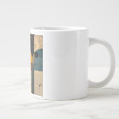 Curvy Post-Modern Sculptural Form Art Grote Koffiekop (Rechts)