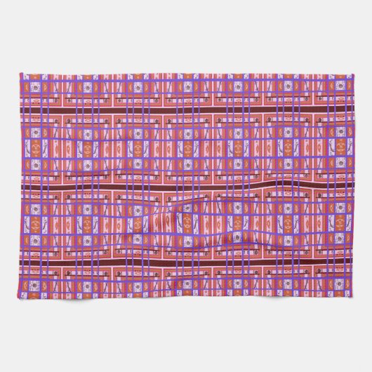 Curvy Pset American MoJo Kitchen Towel Theedoek (Horizontaal)