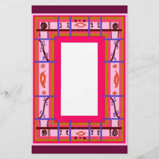 Curvy Pset Stationery Briefpapier (Voorkant)