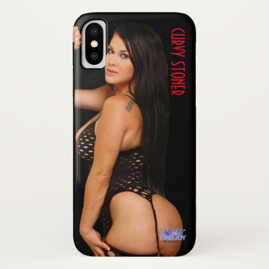 CURVY STONER iPHONE X HOESJE (Achterkant)
