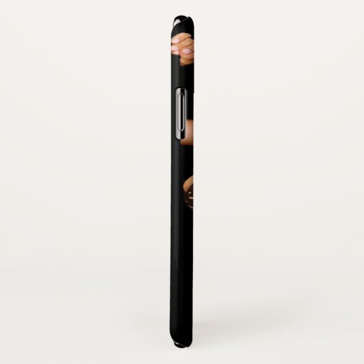 CURVY STONER iPHONE X HOESJE (Achterkant / rechts)