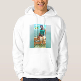 Curvy Stoner (oceaan) Hoodie