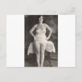 Curvy Tattooed lady Briefkaart (Voorkant)