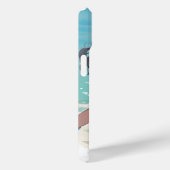 Curvy vrouw op het strand Case-Mate iPhone case (Achterkant / Rechts)
