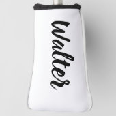 Curvy Walter Naam, Golfheadcover (Draai 90)