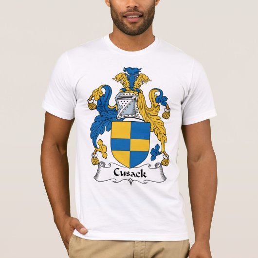 Cusack Family Crest T-shirt (Voorkant)