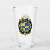Cusack Irish Shield Beer Glass Glas (Achterkant)
