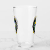 Cusack Irish Shield Beer Glass Glas (Links)