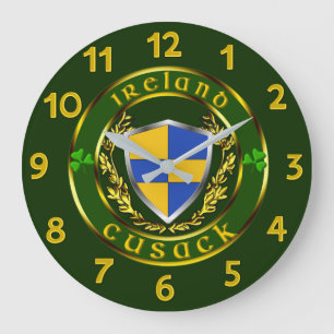Cusack Irish Shield Grote Klok