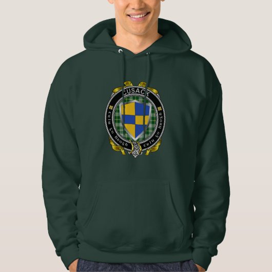 Cusack Irish Shield Hoodie (Voorkant)