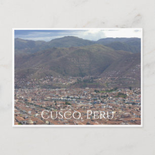 Cusco City Peru Briefkaart