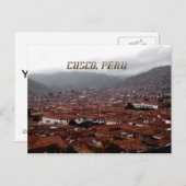 Cusco City Skyline Peru Briefkaart (Voorkant / Achterkant)