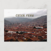Cusco City Skyline Peru Briefkaart (Voorkant)
