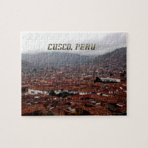 Cusco City Skyline Peru Legpuzzel