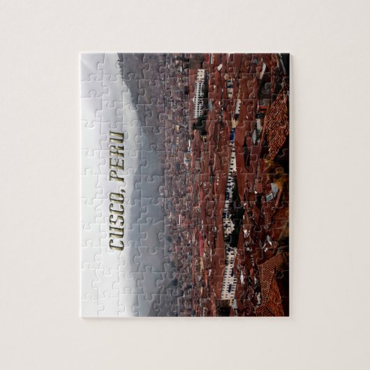 Cusco City Skyline Peru Legpuzzel (Verticaal)