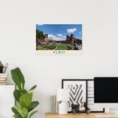 Cusco in het Andeslicht Poster (Thuiskantoor)