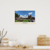Cusco in het Andeslicht Poster (Keuken)