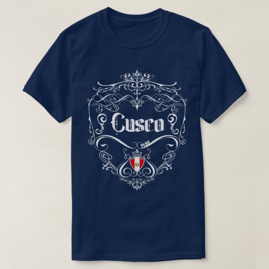 Cusco ontwerp 1 t-shirt (Design voorkant)
