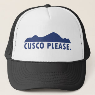 Cusco Peru alstublieft Trucker Pet
