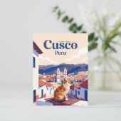 Cusco Peru Briefkaart (Staand voorkant)