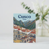 Cusco Peru Briefkaart (Staand voorkant)