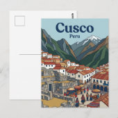 Cusco Peru Briefkaart (Voorkant / Achterkant)