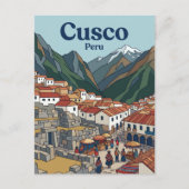 Cusco Peru Briefkaart (Voorkant)