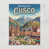 Cusco Peru Briefkaart (Voorkant)