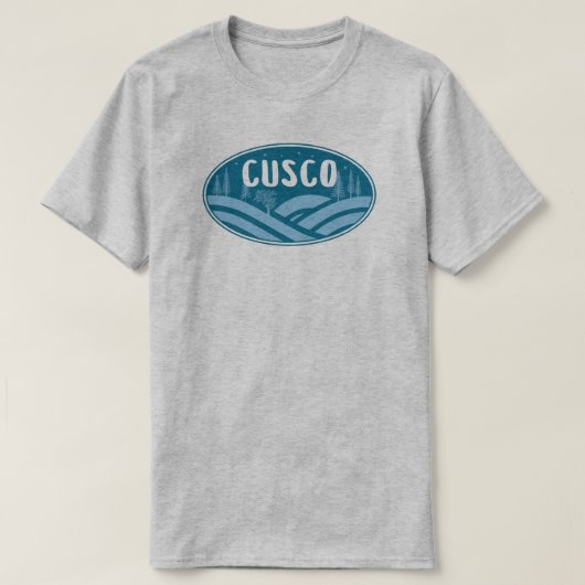 Cusco Peru Buitenactiviteiten T-shirt (Design voorkant)