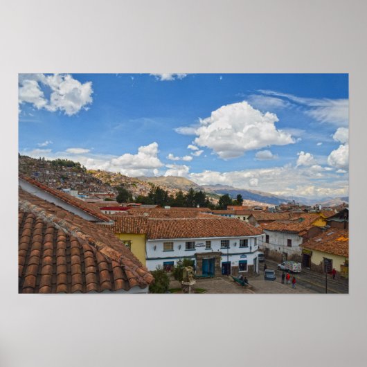 Cusco, Peru, Daken Poster (Voorkant)