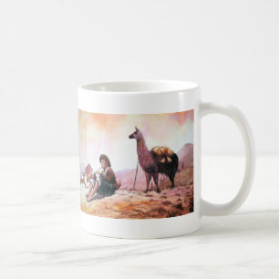 Cusco Peru Llama Afbeelding Koffiemok
