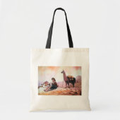Cusco Peru Llama Afbeelding Tote Bag (Voorkant)