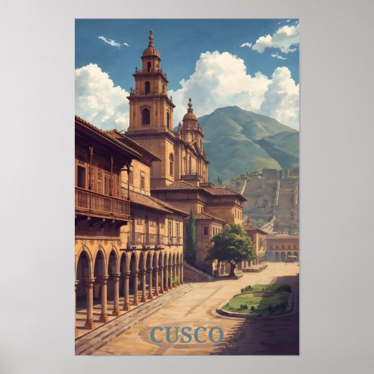 Cusco, Peru Print (Voorkant)