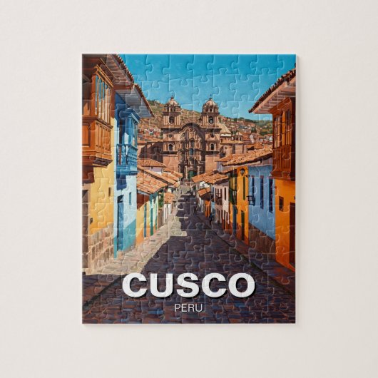 Cusco Peru Reizen Legpuzzel (Verticaal)