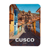 Cusco Peru Reizen Magneet (Verticaal)