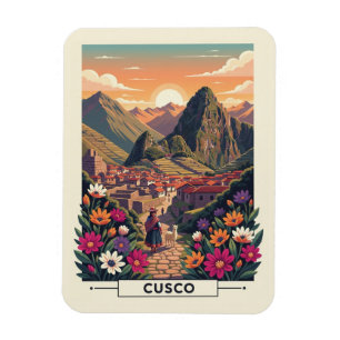 Cusco Peru Reizen Magneet