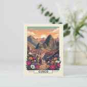 Cusco Peru Travel Briefkaart (Staand voorkant)