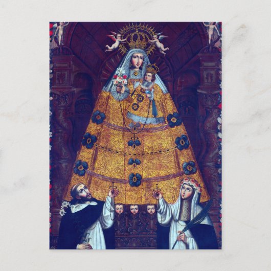 Cusco School Our Lady of the Rosary Briefkaart (Voorkant)