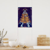 Cusco School Our Lady of the Rosary with Saint Poster (Keuken)