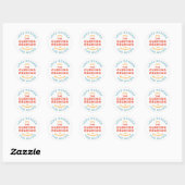 Cushing Circle Ronde Sticker (Vel)
