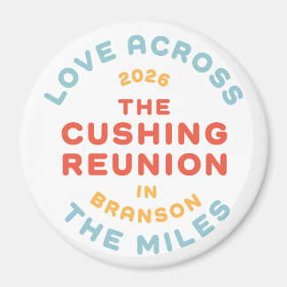 Cushing Reunion Circle Lockup Magneet