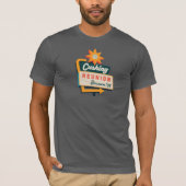 Cushing Roadside Bord - Donker T-shirt (Voorkant)