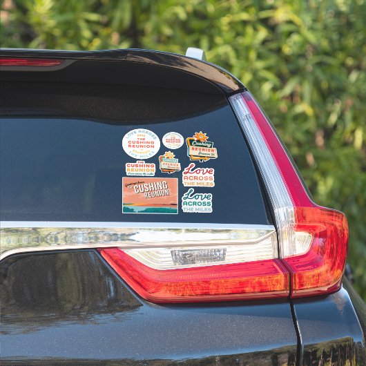 Cushing Sticker Verzameling (Auto Zijkant)