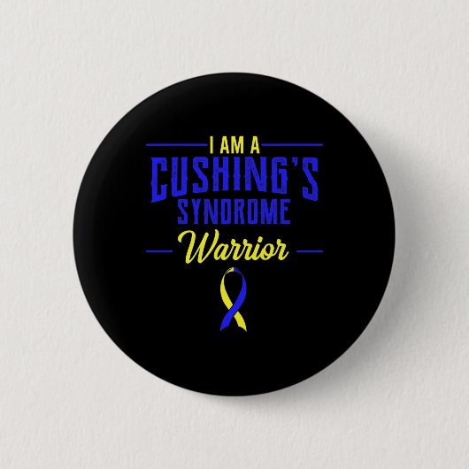 Cushing-syndroom Hypercortisolisme Hyperadrenocor Ronde Button 5,7 Cm (Voorkant)