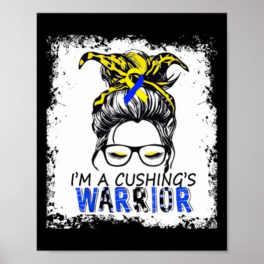 Cushing-syndroom krijger poster (Voorkant)