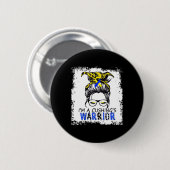 Cushing-syndroom krijger ronde button 5,7 cm (Voorkant /achterkant)