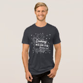 Cushing Wegwijzer Nacht Editie Schets Tri-Blend Shirt (Voorkant volledig)