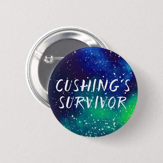 Cushing's Survivor Galaxy Identity Ronde Button 5,7 Cm (Voorkant /achterkant)