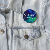 Cushing's Survivor Galaxy Identity Ronde Button 5,7 Cm (In situ)