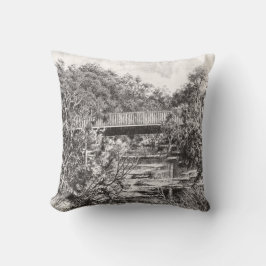 Cushion - "Door de Bustling City..." Kussen